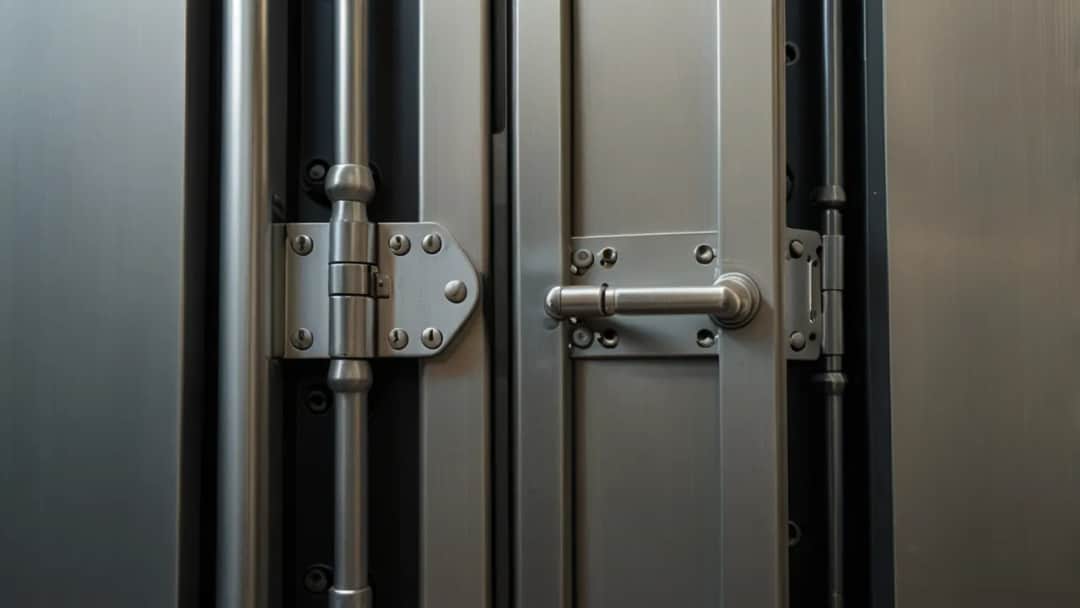 Zawiasy do ościeżnicy metalowej: wybór, montaż i konserwacja
