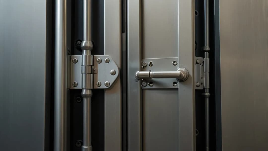 Zawiasy do ościeżnicy metalowej: wybór, montaż i konserwacja