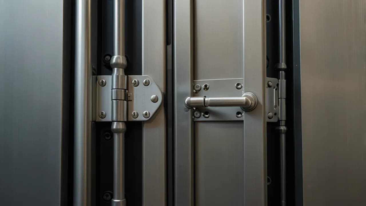 Zawiasy do ościeżnicy metalowej: wybór, montaż i konserwacja