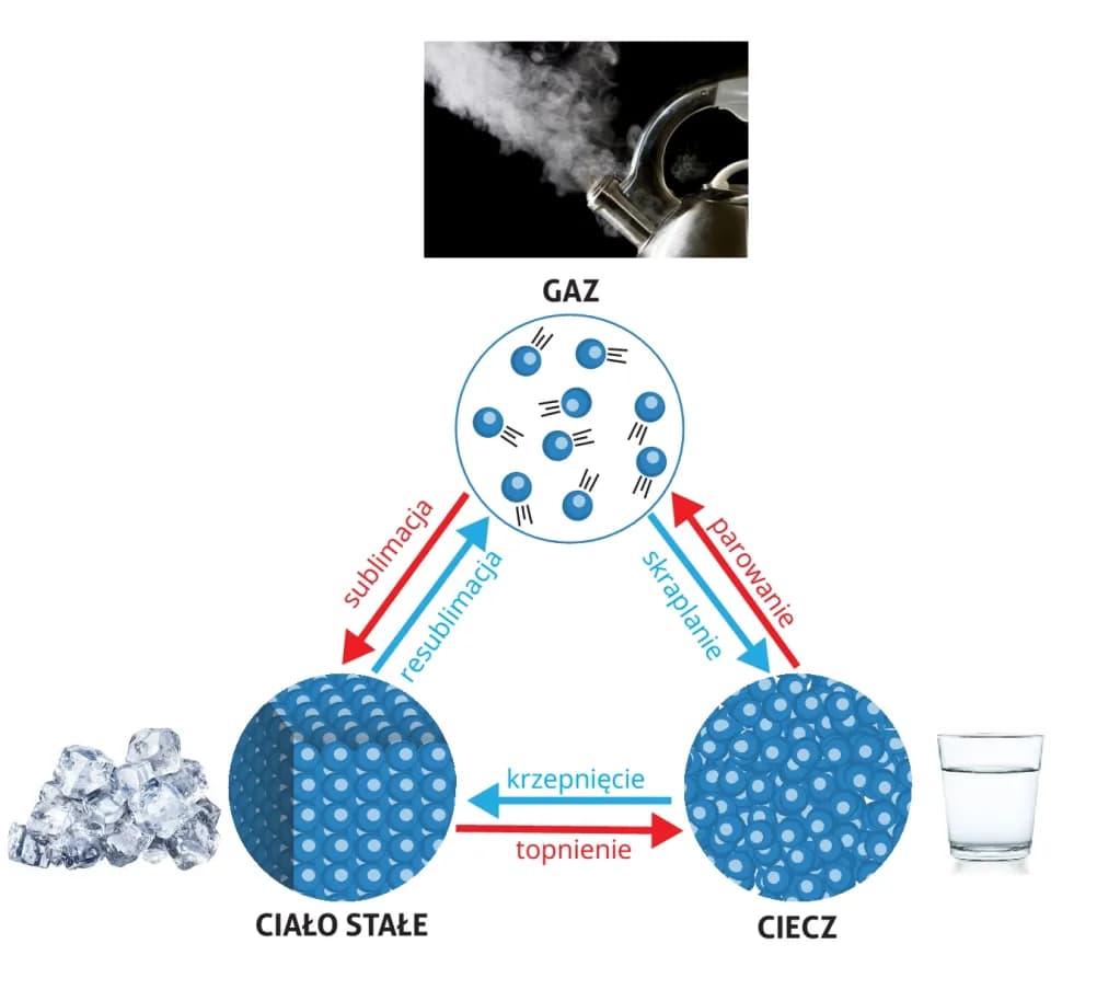 Przejście fazowe wody: Od lodu do cieczy - Fascynująca przemiana
